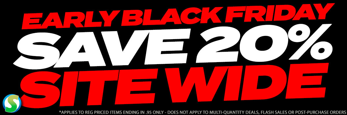 Early Black Friday - Save 20% Site Wide*