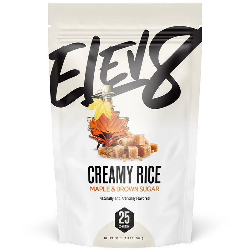 Elev8 Creamy Rice, 25 Servings Maple and Brown Sugar - SupplementSource.ca