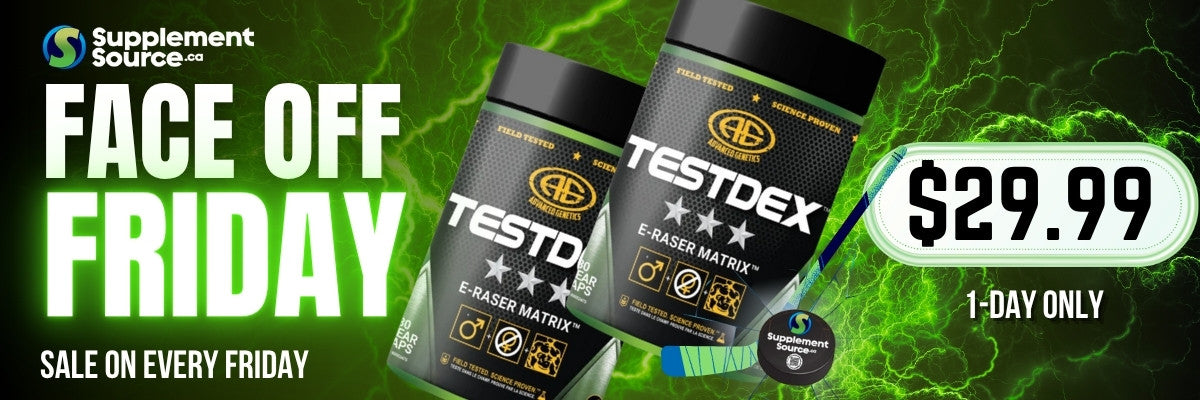 Faceoff Friday - Testdex now only $29.99 - SupplementSource.ca