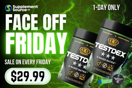 Faceoff Friday - Testdex now only $29.99 - SupplementSource.ca