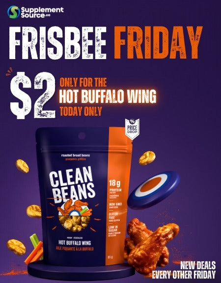 Frisbee Friday - Clean Beans Today Only $2 - SupplementSource.ca