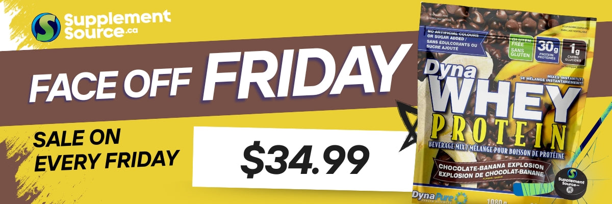 Faceoff Friday - Dynapure DynaWhey Now Only $34.99 - SupplementSource.ca