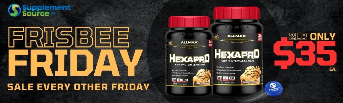 Frisbee Friday Allmax Hexapro only $35 - SupplementSource.ca