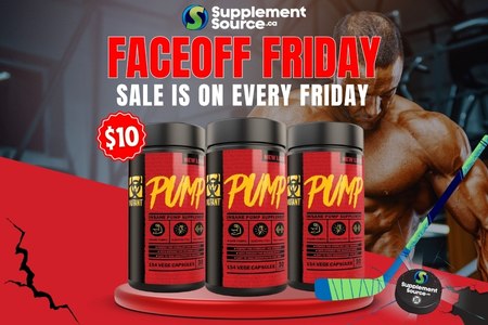 Faceoff Friday - Mutant Pump only $10 - Get it now at SupplementSource.ca