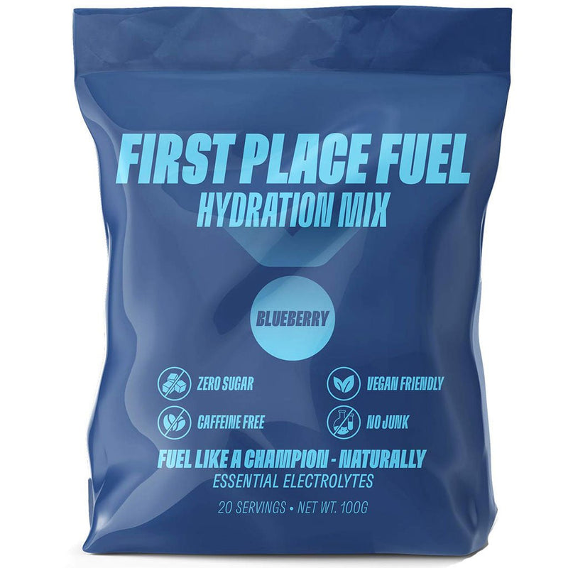 First Place Fuel HYDRATION Mix (Electrolytes), 20 Servings  Blue Raspberry - SupplementSource.ca