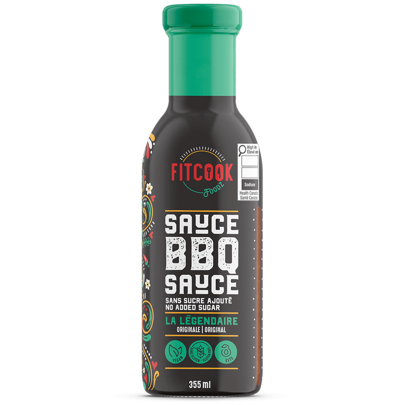 FitCook Foodz BBQ Sauce La Legendaire, 355ml - Original - SupplementSource.ca