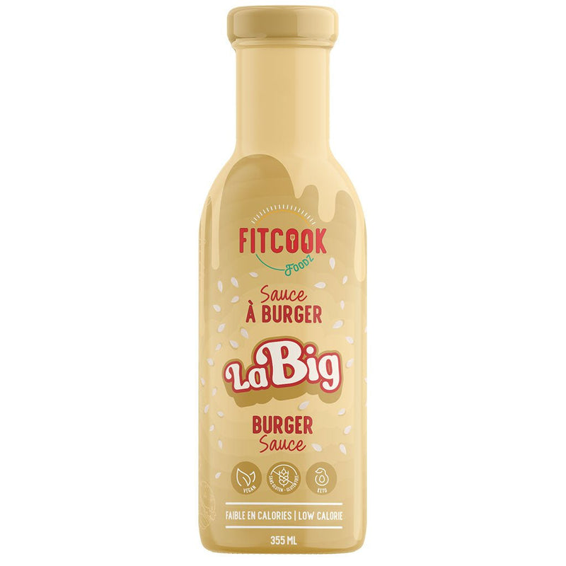 FitCook Foodz Burger Sauce La Big, 355ml - SupplementSource.ca