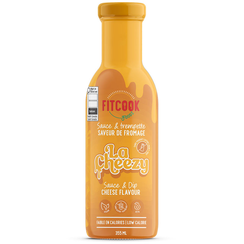 FitCook Foodz Cheese Sauce La Cheezy, 355ml - SupplementSource.ca
