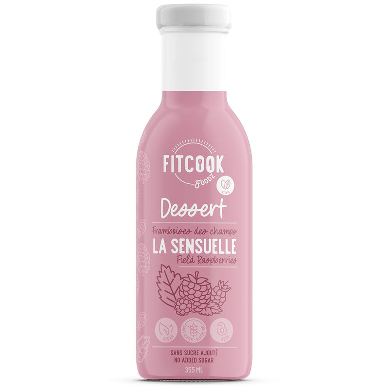 FitCook Foodz Dessert La Sensuelle, 355ml - Field Raspberries - SupplementSource.ca