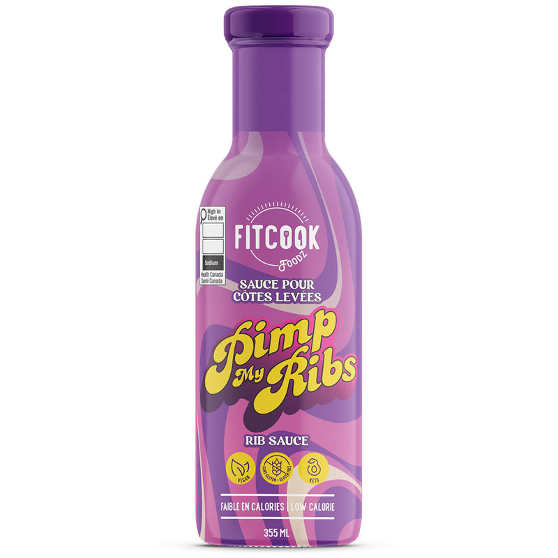 FitCook Foodz Rib Sauce Pimp My Ribs, 355ml - SupplementSource.ca