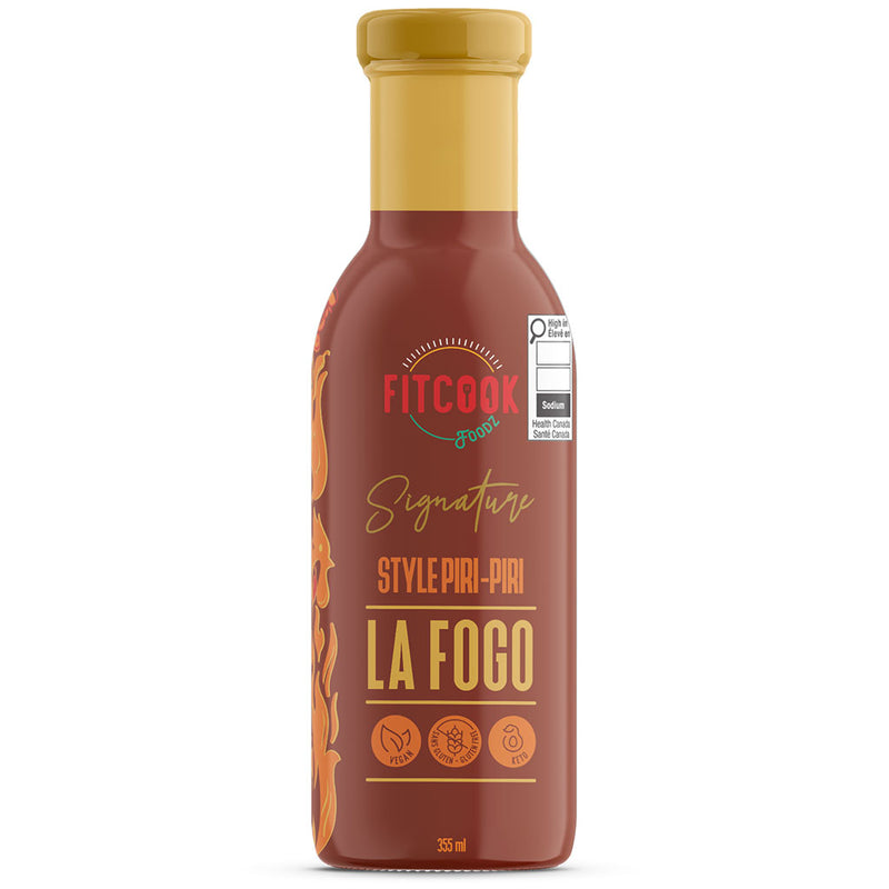 FitCook Foodz Signature La Fogo, 355ml - Piri Piri - SupplementSource.ca