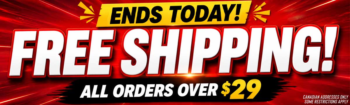 Free Shipping over $29 - Ends Today - Some restrictions apply - SupplementSource.ca