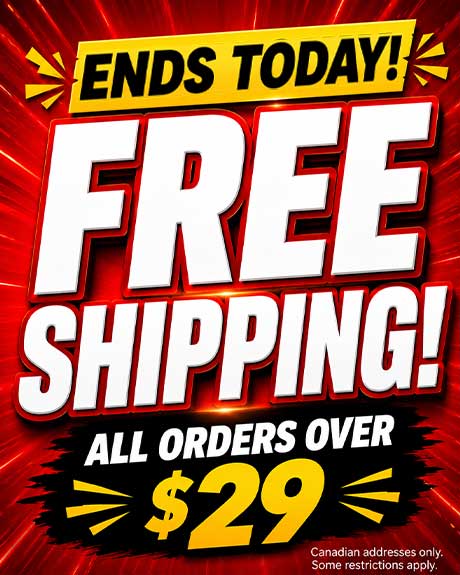 Free Shipping over $29 - Ends Today - Some restrictions apply - SupplementSource.ca