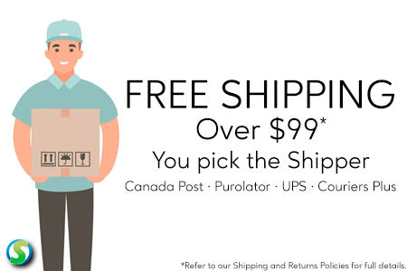 Free Shipping Over $99 - You Pick the Shipper - See our Shipping and Returns Policies for full details