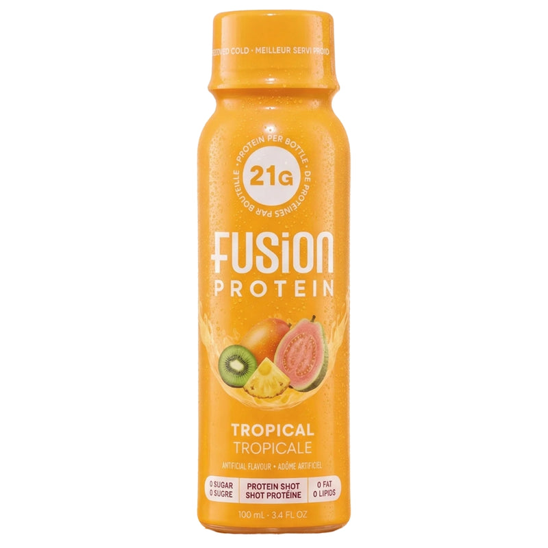 Fusion Protein Protein Shot, 100ml Tropical - SupplementSource.ca