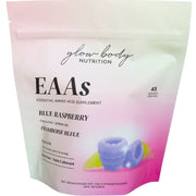 Glow Body Glow EAAs, 45 Servings Blue Raspberry - SupplementSource.ca