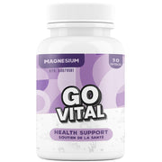 Go Protein Go Vital Magnesium, 30 Capsules - SupplementSource.ca