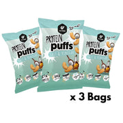 Go Fitness Nutrition Protein Puffs x 3 Pack Salt & Vinegar - SupplementSource.ca