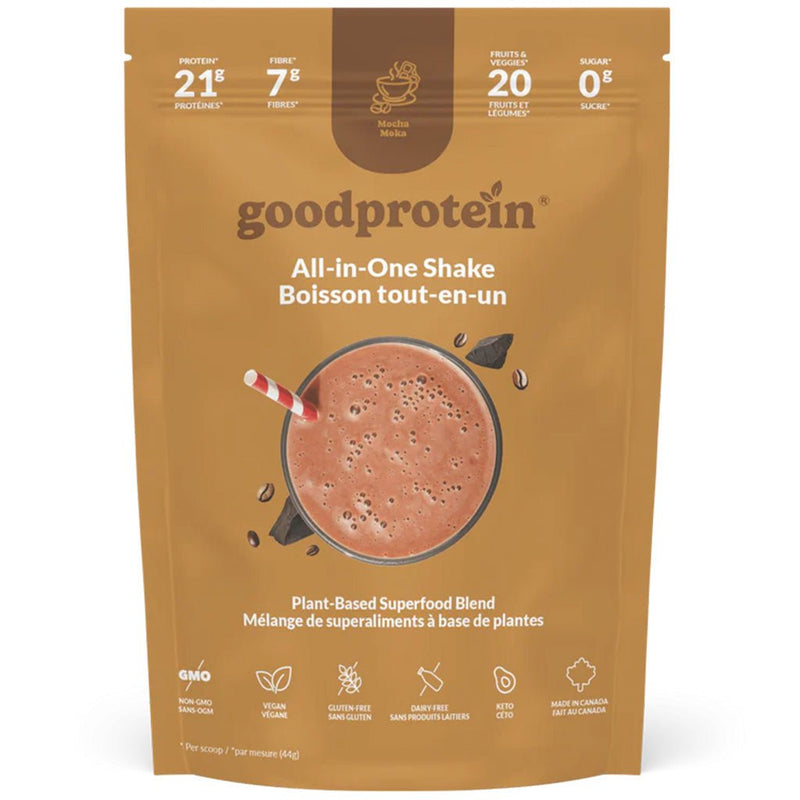 GoodProtein All-in-One Shake Mocha - SupplementSource.ca