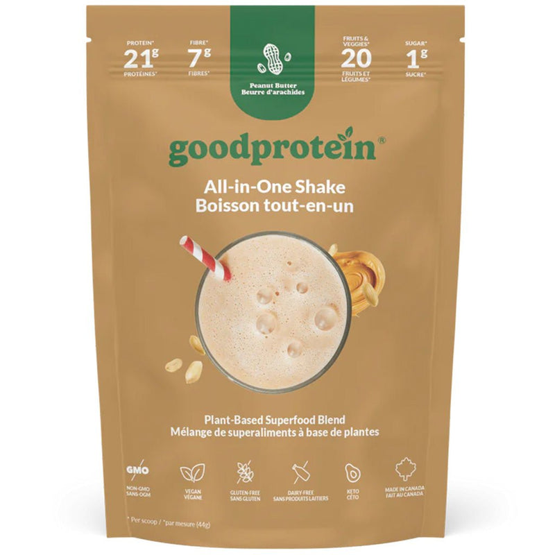 GoodProtein All-in-One Shake Peanut Butter - SupplementSource.ca