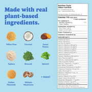 Good Protein All In One Shake, 440g Nutrition Panel - SupplementSource.ca