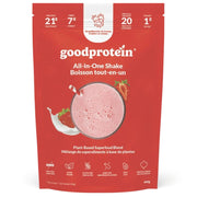 Good Protein All In One Shake, 440g Strawberries & Cream - SupplementSource.ca