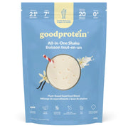 Good Protein All In One Shake, 440g Vanilla Milkshake - SupplementSource.ca