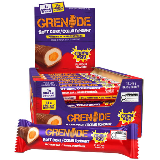 Grenade Grenade Bar Creme Egg, 45g x 18 Bars/Box - SupplementSource.ca
