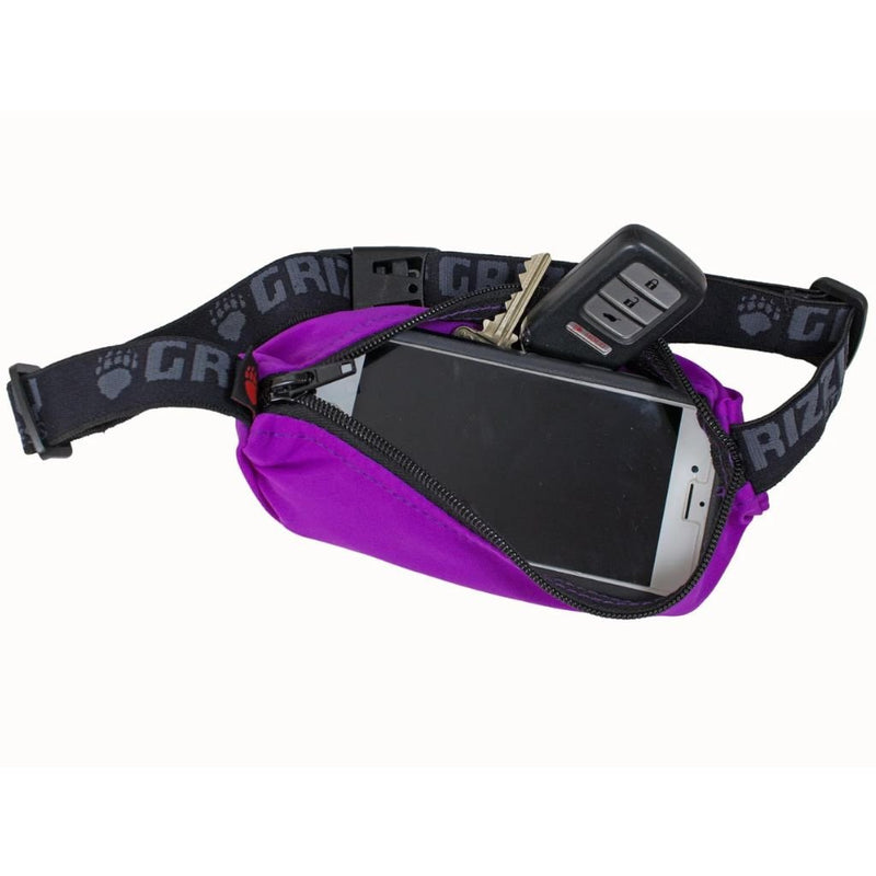 Grizzly Fitness Running Belt - Kids, Purple - SupplementSource.ca
