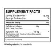 HD Muscle Collagen HD 30 Servings Supplement Facts - SupplementSource.ca
