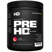 HD Muscle PreHD Black, 30/15 Servings Lychee - SupplementSource.ca