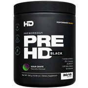 HD Muscle PreHD Black, 30 Servings Sour Grape - SupplementSource.ca