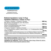 HD Muscle PreHD Essential 25 Servings Blue Raspberry Nutrition Facts - SupplementSource.ca