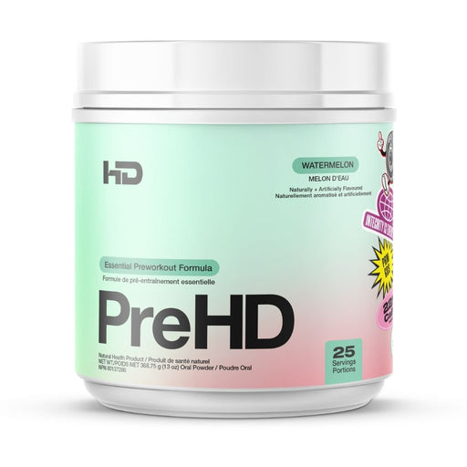 HD Muscle PreHD Essential 25 Servings  Watermelon - SupplementSource.ca