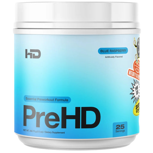 HD Muscle PreHD Essential 25 Servings Blue Raspberry - SupplementSource.ca
