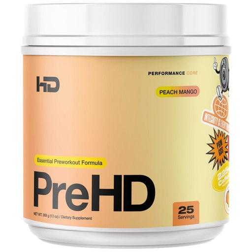 HD Muscle PreHD Essential 25 Servings Peach Mango - SupplementSource.ca