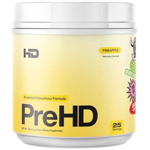 HD Muscle PreHD Essential 25 Servings Pineapple - SupplementSource.ca
