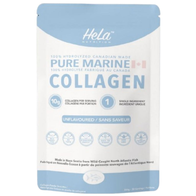 Hela Nutrition Pure Marine Collagen, 30 Servings - SupplementSource.ca