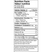 Hela Nutrition Organic Plant Protein Natural Nutrition Panel, 16 Servings - SupplementSource.ca