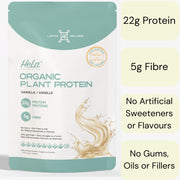 Hela Nutrition Organic Plant Protein Vanilla, 16 Servings - SupplementSource.ca
