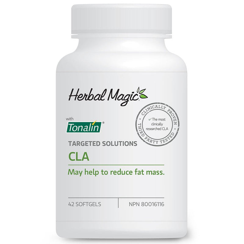 Herbal Magic CLA with Tonalin, 42 Softgels - SupplementSource.ca