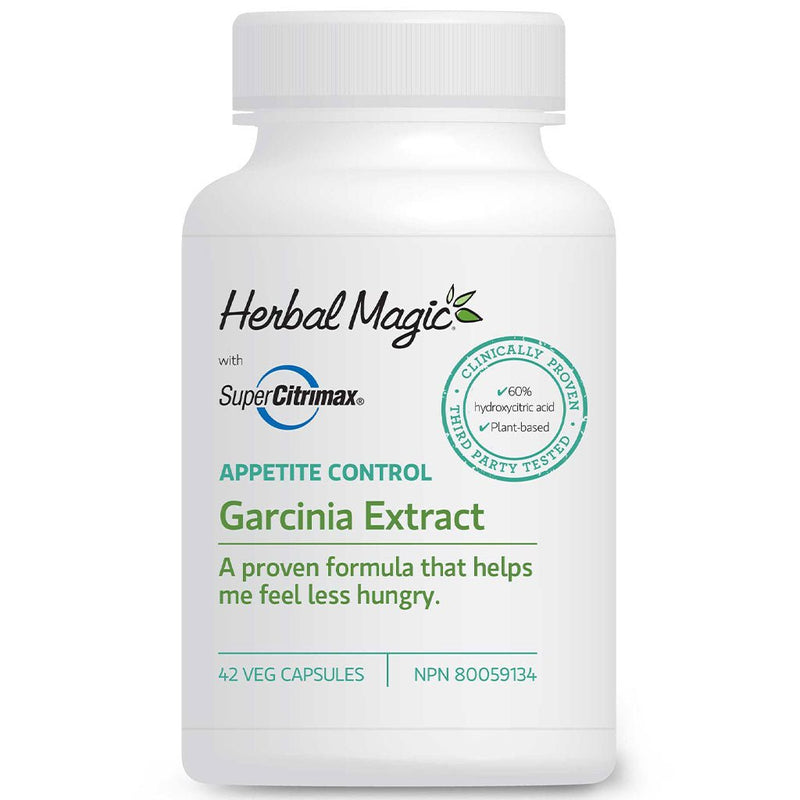 Herbal Magic Garcinia Extract with SuperCitrimax, 42 VCaps - Supplementsource.ca