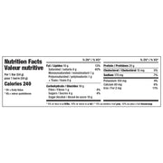 Allmax HEXAPRO PROTEIN BAR Chocolate Chip Cookie Dough Nutrition Facts SupplementSource.ca 