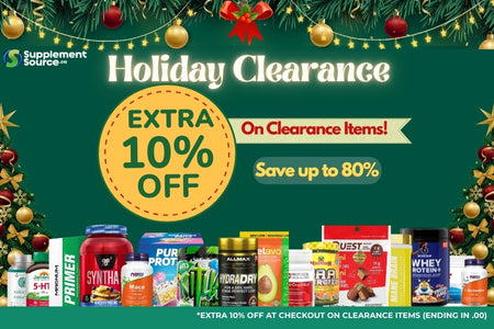 Holiday Clearance - Save an Additional 10% on Clearance Items - SupplementSource.ca