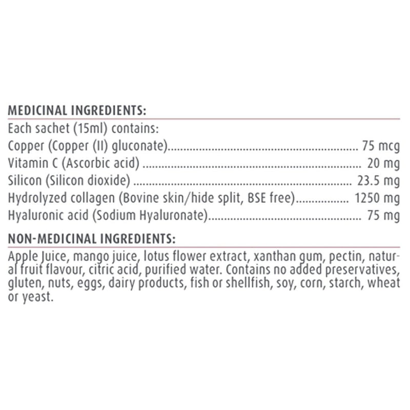 Hubner Original Silicea Kollagen Plus Nutrition Panel, 30 Sachets - SupplementSource.ca