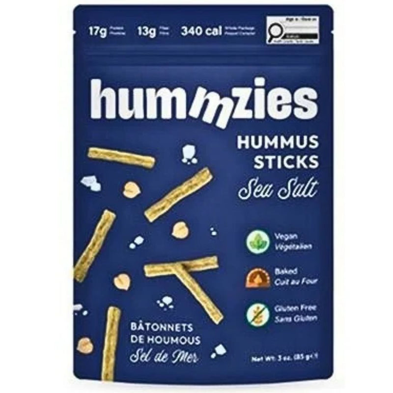 BÂTONNETS DE HOUMOUS PROTÉINÉS Hummzies, 85g