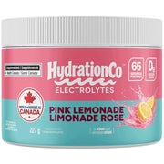HydrationCo Electrolytes Pink Lemonade, 65 Servings - SupplementSource.ca