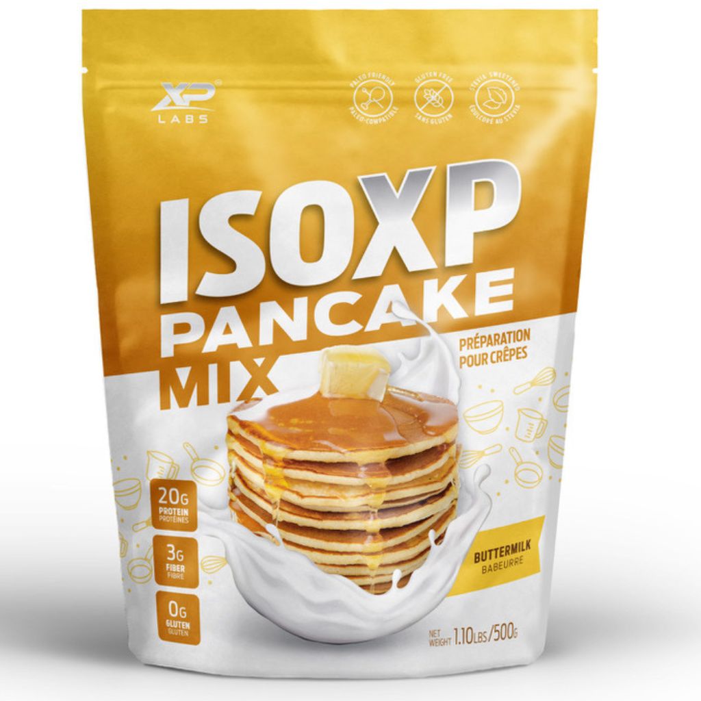 XPLabs ISOXP Pancake Mix, 500g Buttermilk - SupplementSource.ca