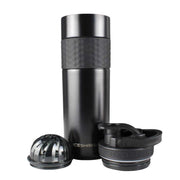 Ice Shaker Shaker Bottle 590ml Black - SupplementSource.ca