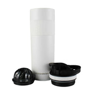 Ice Shaker Shaker Bottle 590ml White - SupplementSource.ca